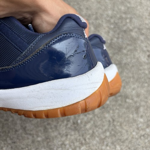 Size 11-Jordan 11 Low Midnight Navy WORN NO BOX (528895-405) - Picture 18 of 24