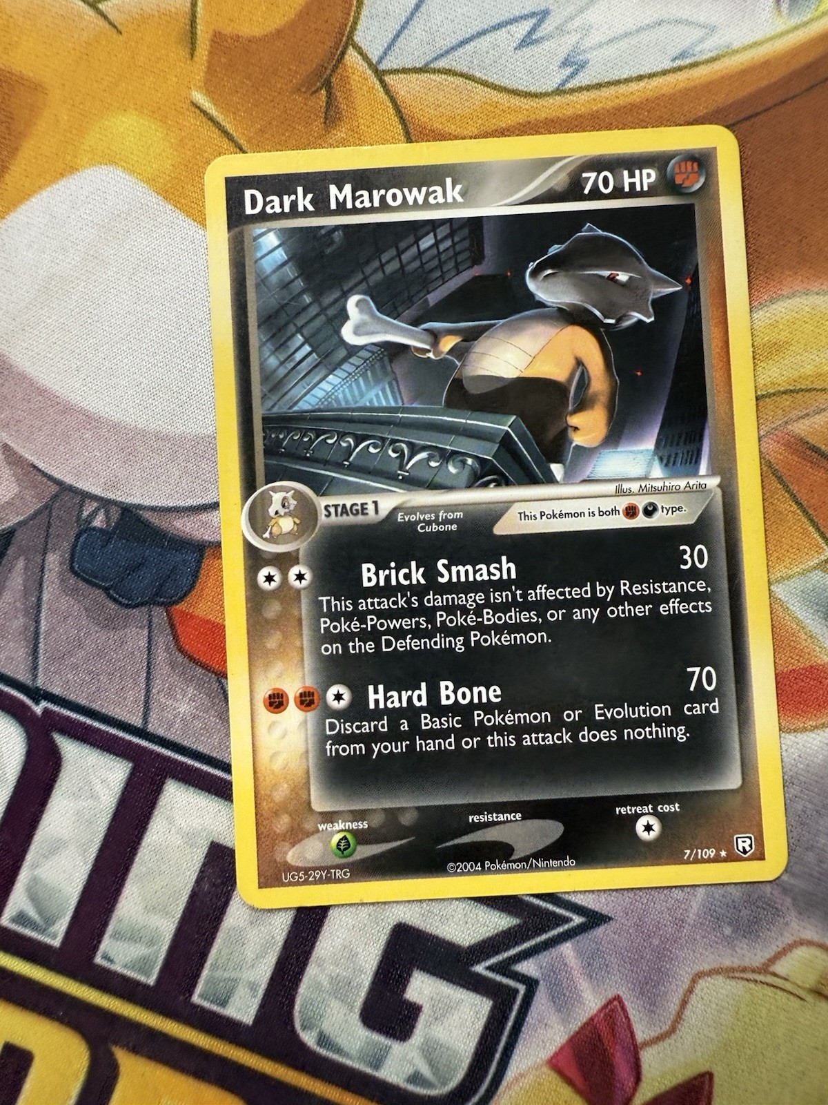 Dark Marowak - Team Rocket Returns 7/109 (deck exclusive) - MP - Pokemon TCG