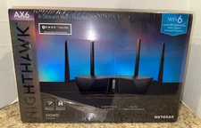 New NETGEAR Nighthawk AX6 6 Stream AX5400 WiFi 6 Router RAX50 Dual Band 