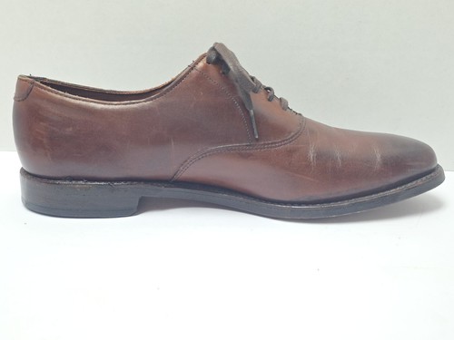 Allen Edmonds CARLYLE US 9 D Men's Leather Dress Oxfords Chili - Picture 9 of 13