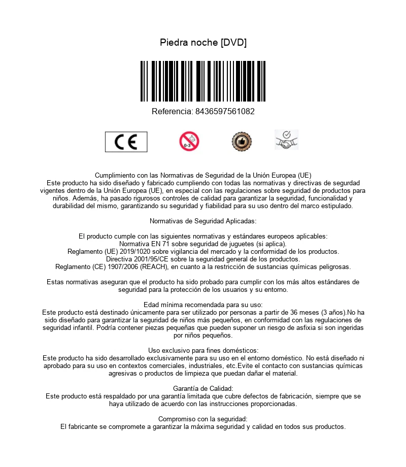 Piedra noche [DVD] - Imagen 4 de 4