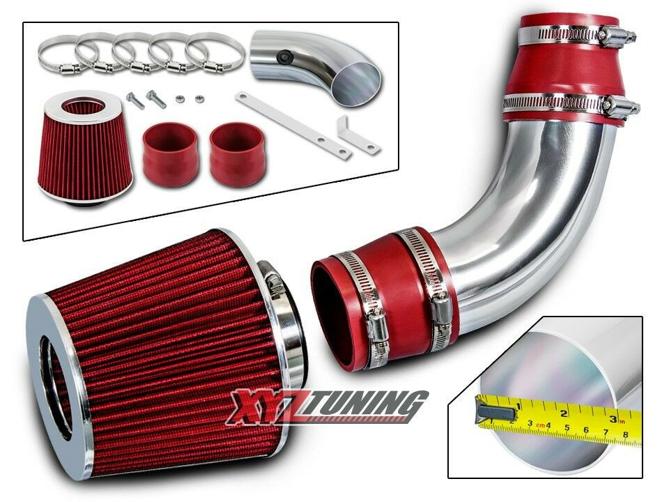 RED Short Ram Air Intake Induction Kit +Filter For 99-03 Vitara 1.6L/2.0L V6