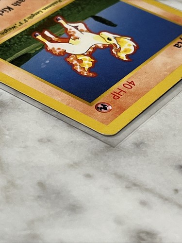 60/102 Ponyta 1st Edition Pokemon Base Set Shadowless - Picture 6 of 20