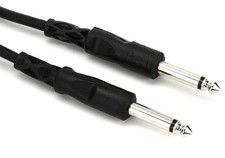 Hosa CPP-115 Interconnect Cable - 1/4" TS Male to Same - 15'