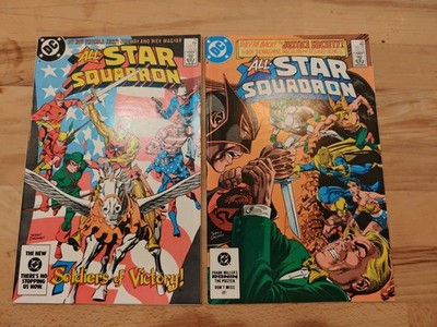 All-Star Squadron #29 #30 DC 1984 JSA Justice Society Jerry Ordway Lot US-Comic