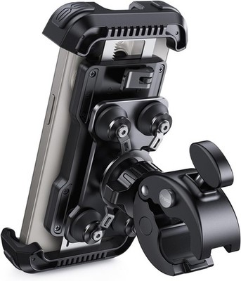 Lamicall Motorcycle Phone Mount Holder - [Dual Vibration Dampener] [Upgrade