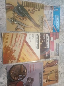 Vintage The Handloader Magazine Lot Of 8 Issues 1968 1970 1971