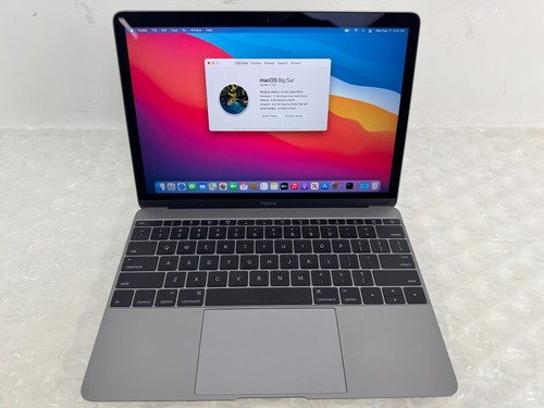 Apple MacBook 2015 12" A1534 M-5Y31 8GB 250GB SSD Big Sur 11.7.10 - EXCELLENT