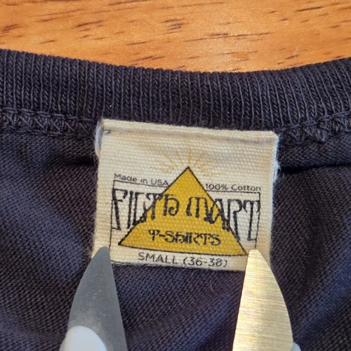 T-shirt Filth Mart Make Everything Instant Pleasure anni 70 stile vintage donna piccola - Foto 4 di 6