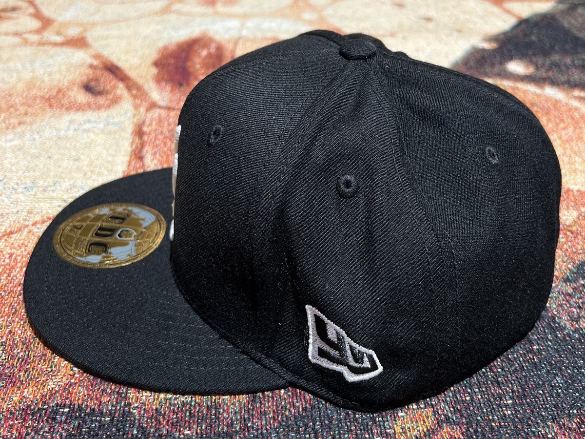 Playboi Carti YVL Cap Fitted Hat White Black 7 3/8 Brand New