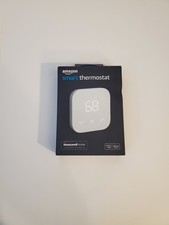 Amazon Smart Thermostat, Programmable, Alexa White New Factory Sealed S6ED3R