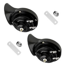 Loud Car Horn, 12V Waterproof Snail Electric Horn, 303DB High Tone Horns Replace