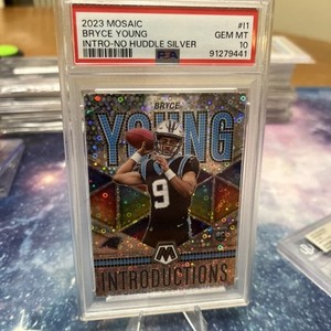 2023 Mosaic Introductions No Huddle Silver Prizm Bryce Young PSA 10✨ROOKIE✨