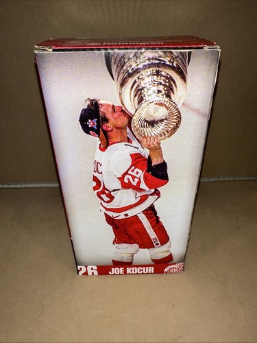 Joe Kocur Grind Line Bobblehead Huntington Bank Giveaway Detroit Red Wings NHL