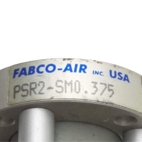 Fabco-Air PSR2-SM0.375 Pneumatic Cylinder ø3/4" Bore, 3/8" Stroke, #10-32 200psi - Photo 2 sur 7