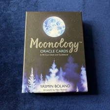 Moonology Oracle Cards: A 44-Card Moon Astrology Oracle Deck and Guidebook Cards
