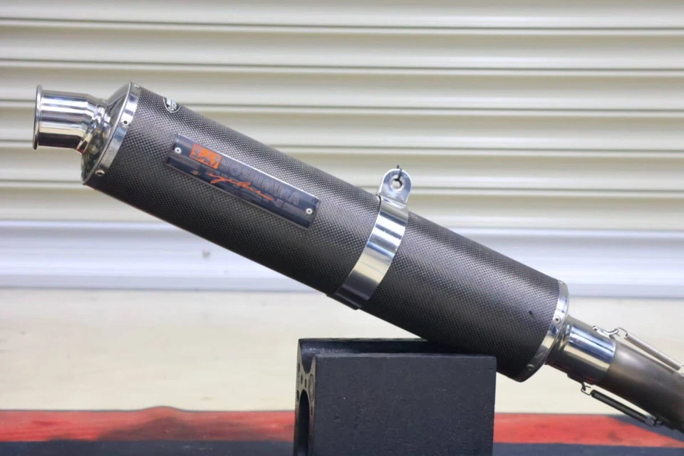 KAWASAKI ZRX1100, ZRX1200R/S, YOSHIMURA Ti/Carbon Cyclone Full Exhaust Muffler - Imagen 2 de 4