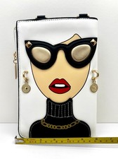 NEW Womens White Novelty 3D Designer Top Hand...