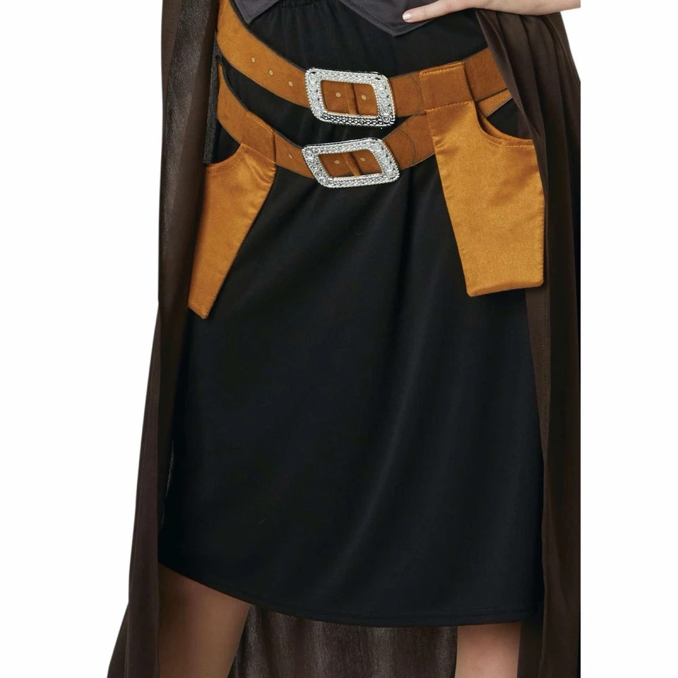 Gunslinger 女牛仔牧马人 Old West Western Book Week 成人女式服装 — 第 2/2 张图片