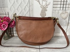 Lovely Mulberry LARGE OAK EFFIE SATCHEL in Pebbled Leather