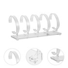 1pc Removable Transparent Acrylic Watch Display Stand Wristwatch Bracket Shelf