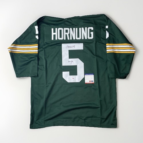 Paul Hornung Signed Autographed Green Bay Packers Jersey PSA/DNA Cert - JB4