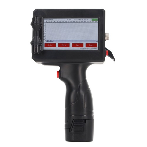 Handheld Inkjet Printer 4.3in Touchscreen 600dpi 12.7mm Printing Height UK Plug✿ - Bild 18 von 23