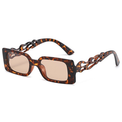 Rectangular Shape Halloween & Party Theme High Quality Sunglass Color Pop EA1873 - Picture 4 of 8