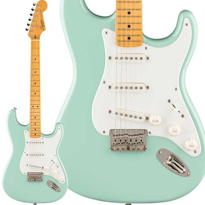 Squier by Fender lassic Vibe 50s Stratocaster HT Surf Green Electric Guitar