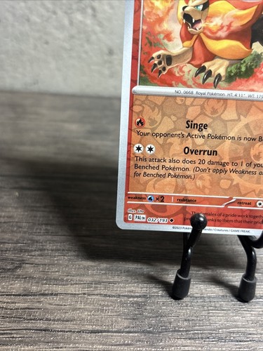 Pyroar 032/193 Sv02: Paldea Evolved Reverse Holo-Pokémon TCG-Fast Shipping-NM!! - Picture 4 of 8
