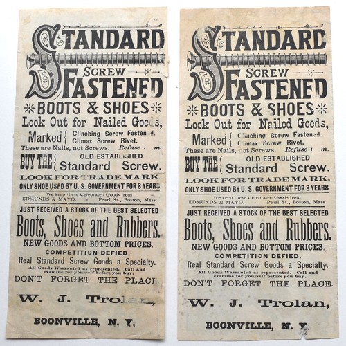 Victorian Paper Advertising Standard Screw Fasteners Intricate Fun Illustration - Picture 2 of 4