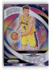 2024-25 Panini Prizm - Instant Impact Dalton Knecht #5 Silver Prizm (RC)