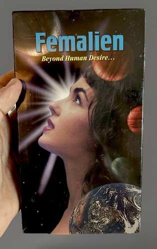 Femalien VHS Tape 1996, Rare OOP HTF Brand New Vtg Weird Cult Erotica Thriller - Picture 3 of 5