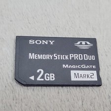 Sony 2Gb Memory Stick Pro Duo Magic Gate Mark 2 Memory Card - FREE SHIPPING