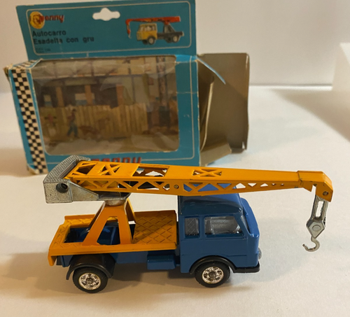 Polistil Politoys Penny - Autocarro Esadelta con gru 0/116 -CIB Damaged Box - Picture 5 of 7