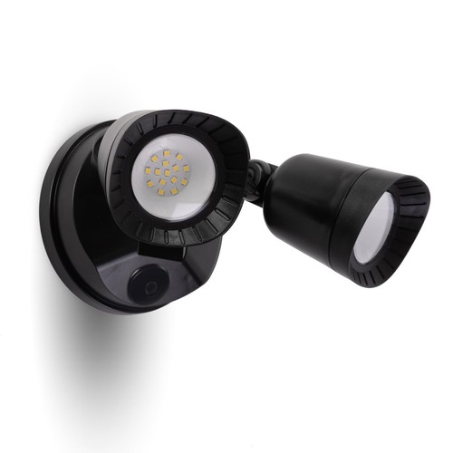 LED Flood Lights Outdoor, 16W 1900LM, IP65 Waterproof Dusk to Dawn Dual Head ...