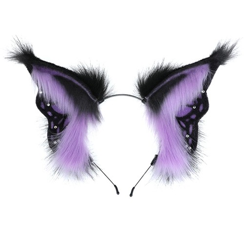 Linda diadema de novedad dibujos animados en forma de oreja para mujeres niñas - Imagen 10 de 11