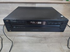 JVC XL-F108BK CD Changer 5 Compact Disc Player No Remote Tested and Working