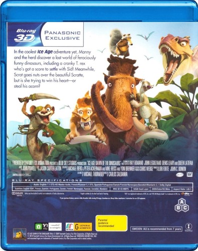 Ice Age 3: El origen de los dinosaurios 3D BLU-RAY Región gratuita... - Imagen 2 de 2
