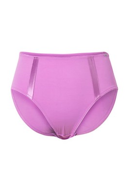 Ulla Popken Damen große Größen Midislip Mikrofaser Satinstreifen 815268