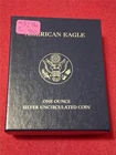 2012-W UNCIRCULATED American Silver Eagle Dollar.  ASE.   OGP & COA    #MF-3786