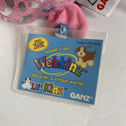 Webkinz Lil' Pink Glitter Fish HS525 Ganz - Imagen 6 de 9