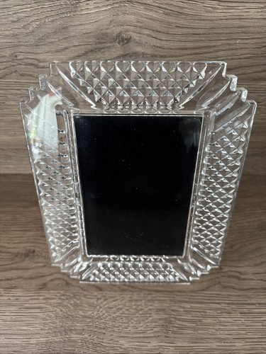 Waterford Lead Crystal Glass Makefield Picture Frame 4"x6" 104824