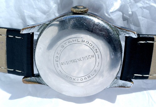 DDR Ruhla Cal. UMF 44 Bellissimo Orologio da Polso Uomo Funzionante Spessore 13mm, Quadrante Beige - Foto 19 di 20