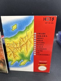 Shingen the Ruler + Map - Authentic Nintendo NES Manual Instruction Booklet