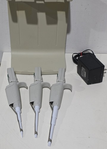 Rainin EDP3-Plus Pipette Set 1-10µL, 10-100µL, 100-1000µL with Charging Stand - Picture 8 of 8