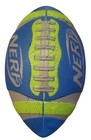 Nerf Classic Blue/Green/Gray Soft Toy Football Kid Yard House Ball 11" Long Rare