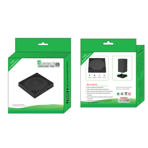Chassis Cooling Fan Usb Cooler For Xbox Series X Gaming Console Upright Stand - Afbeelding 2 van 12