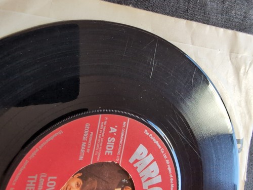 The Beatles Love Me Do 7 Inch Single Vinyl P.s I Love You - Red  Parlophone K408 - Picture 7 of 10