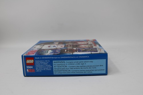 LEGO Sports NBA Collectors 3564 Allen Iverson Karl Malone Steve Francis SEALED - Picture 5 of 6